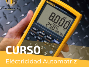 Curso Electricidad Automotriz